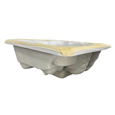 Semi-Finished Acrylic Shell for Outdoor Spa Pool, Wood-fired Hot Tub Insert FRP Reinforcement, Outdoor Whirlpool Shell