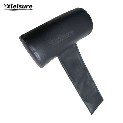 Logotipo personalizável Spa móvel e banheira de hidromassagem coxinha de apoio para a cabeça Vinyl cinza Acessório de banheira de gelo Acessórios de banheira de gelo