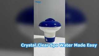 dispensador flutuante ecológico para spa e banheira de hidromassagem